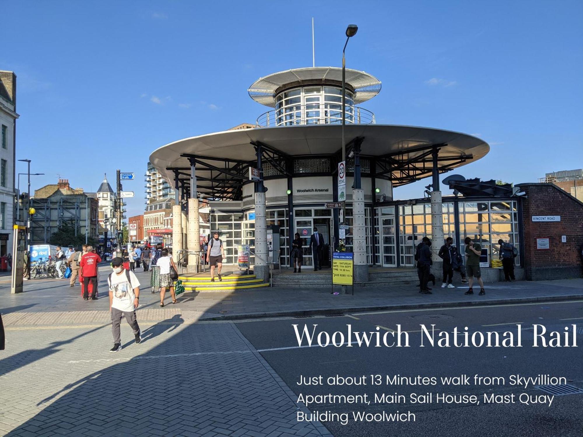 Skyvillion - London River Thames Top Floor Apartments By Woolwich Ferry, Mins To London Excel, O2 Arena , London City Airport With Parking Екстер'єр фото