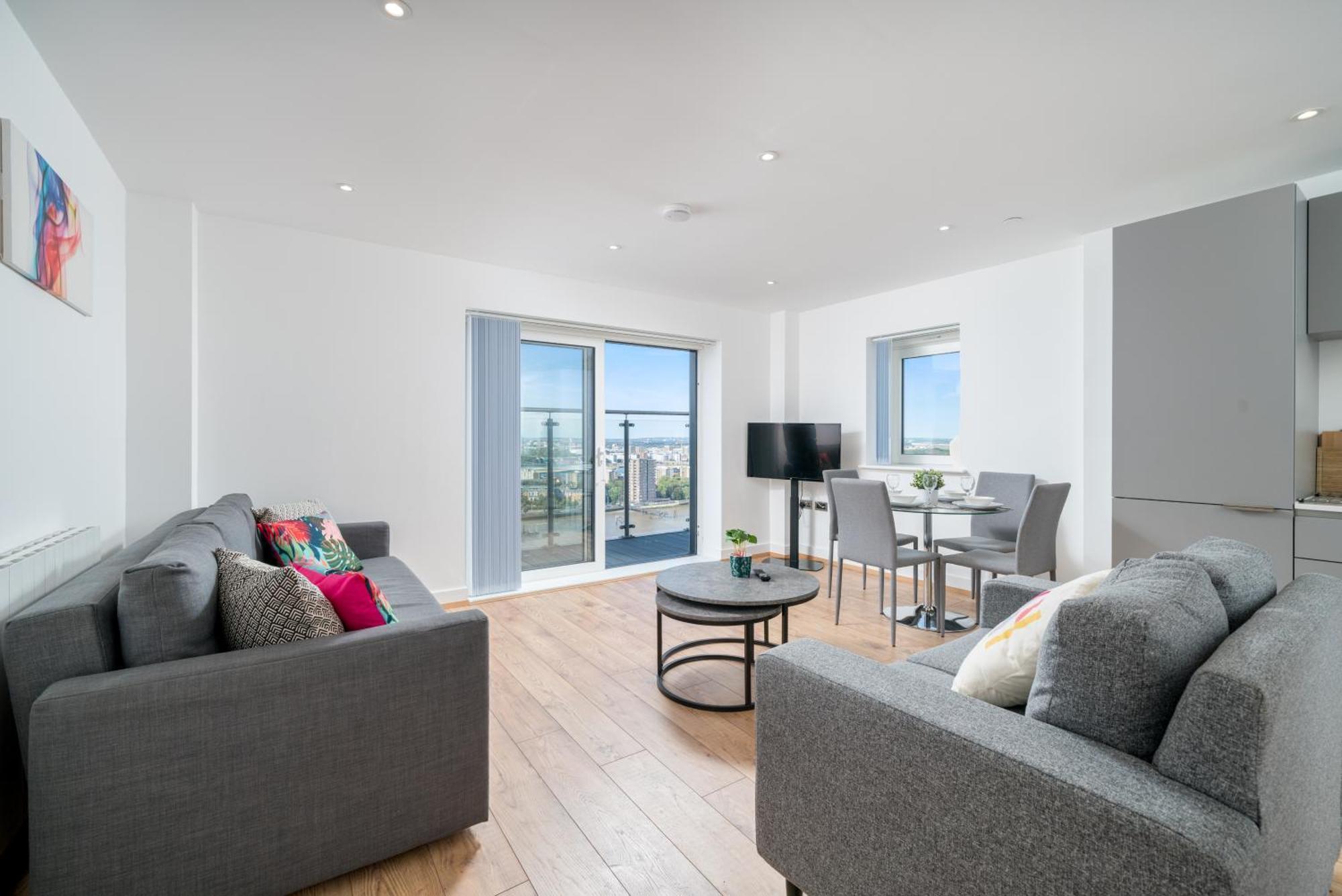 Skyvillion - London River Thames Top Floor Apartments By Woolwich Ferry, Mins To London Excel, O2 Arena , London City Airport With Parking Екстер'єр фото