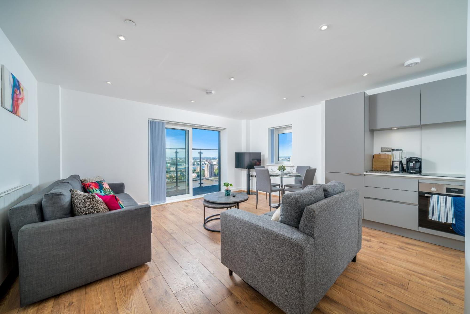 Skyvillion - London River Thames Top Floor Apartments By Woolwich Ferry, Mins To London Excel, O2 Arena , London City Airport With Parking Екстер'єр фото