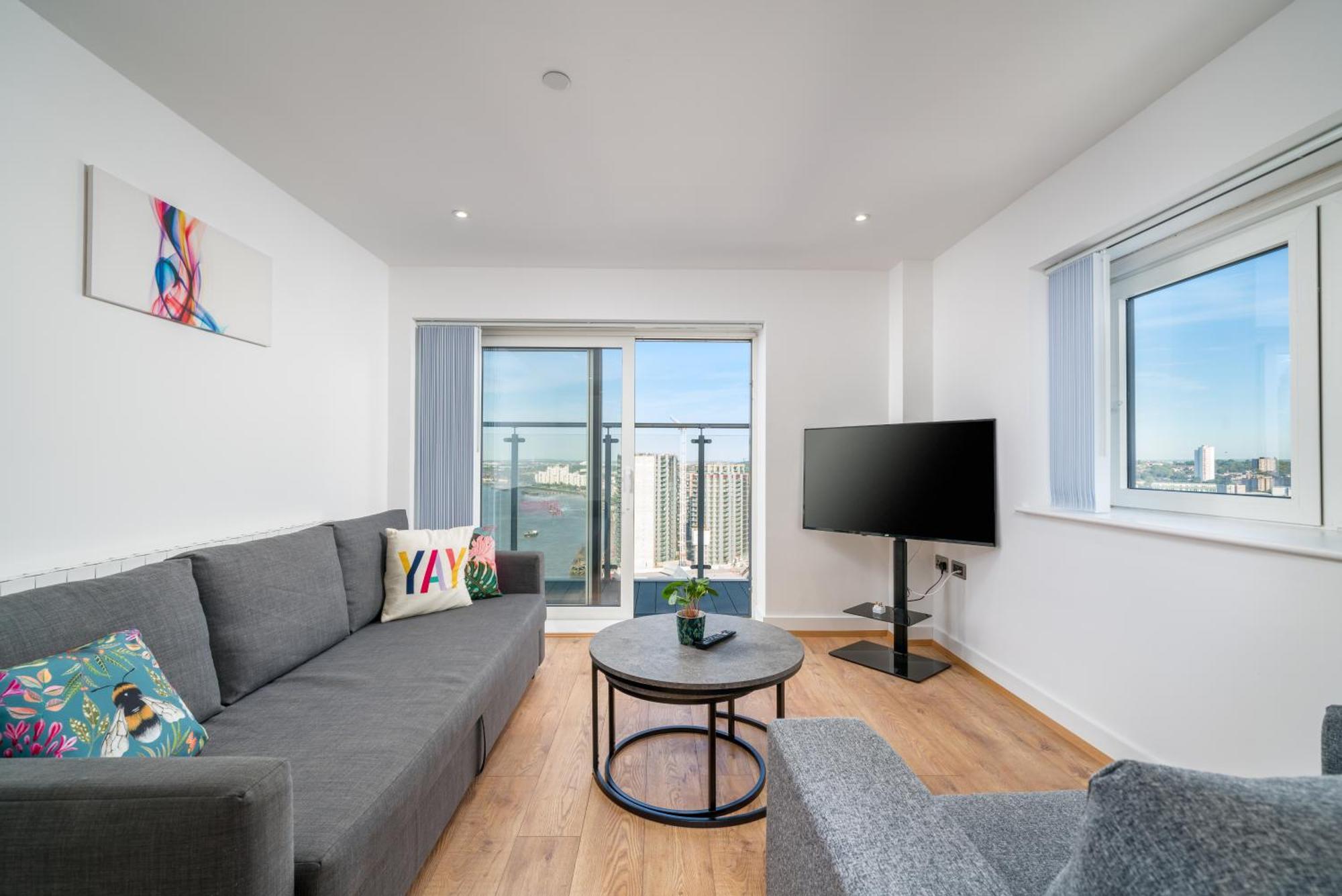 Skyvillion - London River Thames Top Floor Apartments By Woolwich Ferry, Mins To London Excel, O2 Arena , London City Airport With Parking Екстер'єр фото